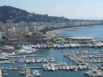 Vue de Cannes