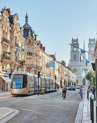 Vue de Orléans