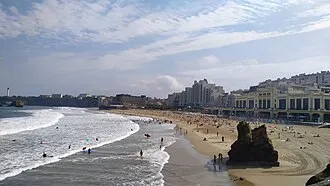 Vue de Biarritz
